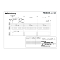 Frisch-Licht Lysb�nd afsluttende element LBN144500H.11084E direkte / indirekte, UGR < 19, omskiftelig IP20, hvid 