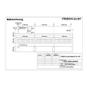 LED Light strip Pendant grid luminaire direct / indirect, 49W, 4000K, 6400lm, IP20, UGR < 19, DALI dimmable, white