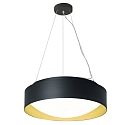 Pendel PREMIUM ARCHITEKTUR � 30,8cm IP20, guld, sort d�mpbar