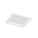 Downlight QDL2154A.1184DA firkantet, DALI styrbar IP54, hvid d�mpbar