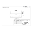 Frisch-Licht Spejllampe SPL111460A.1483 lille, omskiftelig IP40, hvid 