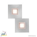 Grossmann LED Wall / Ceiling luminaire KARREE, 2 flames,1240lm, 15,6W, 2700K, pearlescent, copper/pastel, dim-to-warm