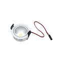 LED Recessed spot SR 45-LED, IP44, 350mA, swivelling 20�, 4.8W 3000K, white