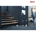 Hera wall recessed luminaire WALl F lateral light direction IP20, black 