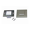 Indbygningslampe WALL I UP & DOWN up / down, med sensor, med diffuser IP20, rustfrit st�l  1,8W 90lm 3000K 120� 120� CRI 80