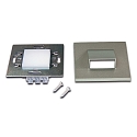 LED V�g Indbygningslampe LED Wall Down til Indbygnings- og hulrumsd�ser, IP20, 7.5 x 7.5cm, 230V, 1.8W 3000K 90lm