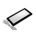 Flad LED Skab armatur Dynamic LED Sky, IP20, 6W 2700-5000K 255lm 110�, sort
