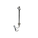 LED Mono Spot til Objektbelysning, h�jde trinl�s op til 30cm, 24V DC, Cri >90, drejeligt/ svingbar, 1.5W 4000K 38�, Alu