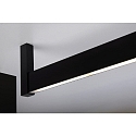 Hera under-cabinet luminaire with motion detector IP20, black 9,3W 345lm 4000K CRI 90-100 120cm