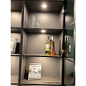 LED Indbygningslampe FAQ 58 med overfladelys, 3W, 3000K, IP20, b�rstet rustfrit st�l