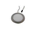 LED Indbygningslampe DYNAMIC FAR 58 med overfladelys, 3W, 2700-5000K, IP20, b�rstet rustfrit st�l