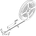 Hera Fleksible LED-strip TAPE COB-4, 25W, 4000K, IP20, selvkl�bende