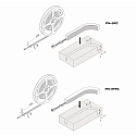 Hera LED Strip TAPE FN-3FC FREECUT 940 / 5M med stik hvid