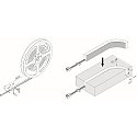 Hera LED Strip TAPE FN-6 FREECUT 930 / 5M med stik hvid