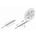 Hera LED Strip TAPE F CORNER 270� 940 / 5M med stik hvid