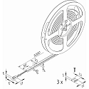 Hera LED Strip TAPE F 10/6 930 / 5M med stik hvid