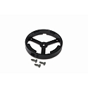 Hera Overbygningsring AR 68, inkl. fastg�relsesskruer, sort