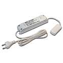 Transformer LED 24/60W Netledning, 200cm med Eurostik, 12-foldet distribut�r