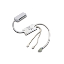 24V D�mpningscontroller 1-10V 80W med 12-foldet distribut�r, Lysd�mpningslinje 30cm med Mini AMP-stik
