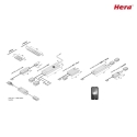 Hera 24V RGB controller radio 75W with 4-fold, distributor without radio remote control