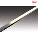 Hera furniture luminaire SIL-LED 2 / 16 with sensor IP20, aluminium, opal 