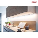 Hera flad LED Skab armatur LED Top-Stick FMT med Touch-dmper, IP20, CRi> 95, LED-24 forbindelse, 60cm, 10W 3000K