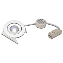 LED Recessed spot SR 68-LED, Set (incl. transformer), IP44, 230/350/700mA, CRi >90, dimmable, 7.5W 2700K 800lm 30�, white