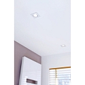 Hera Indbygningslampe svingbar IP44, sort, gennemsigtig, lakeret d�mpbar 7