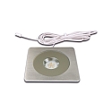 LED Indbygningsspot AQ 78-LED, firkantet, 9 x 9cm, med LED-24 stik, CRi >95, bl�ndfri, stiv, 7.5W 4000K 450lm 80�