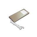 LED Under-cabinet luminaire LED Slim-Pad F, IP20, homogeneous surface light, with LED 24-connection, 5W 3000K