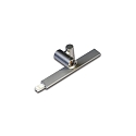 Rotatable and swivelling LED Spot LED 2-Link SPOT, 1 flame, for LED 2-Link-Profile, 10cm, CRi >90, 1.5W 3000K 80m 38�, alu