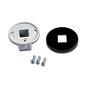 Tilbeh�r til LED-2-Link - montering�rme til LED Overflade profil 15/13mm / Vis her profil, sort