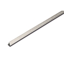 LED Hj�rneprofil 10mm 45�, inkl. Dobbeltkl�bende tape, l�ngde 100cm, aluminium