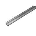 LED Indfr�set profil 24/12mm til d�kningsprofil 15mm, l�ngde 100cm, anodiseret aluminium