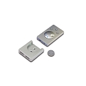 Overflade radio fjernbetjening Dynamic, inkl. Batteri, rustfrit st�l look