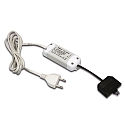 Transformer LED 350/9W connection cable 200cm, with Europlug, 9-fold distributor + 8 short circuit  plug