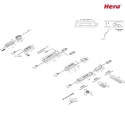 Hera Transformer LED 350/2x 9W DIM 2 x 9-foldet, distributr + je 8 kortslutning stik