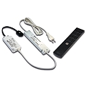 Transformer LED 350/15W radio with 3-fold, distributor incl. 4 channel radio remote control and controller