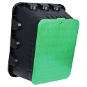 HEITRONIC Heitronic Gulvindbygningsboks 64,05x30x50,75cm, med 12 udgange, der �bnes senere