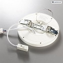 HEITRONIC LED Downlight SELESTO, 12W 3000-6000K 800lm 116, Clip-on system, dimmable, white