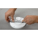 HEITRONIC LED Indbygningslampe SELESTO, 12W 3000-6000K 800lm 116�, Clip-on System, d�mpbar, hvid