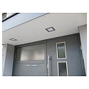 HEITRONIC LED Indbygnings lys TOULOUSE PANEL, IP44, KANTET, 18x18cm, 11W 3000K 430lm, d�mpbar, s�lv