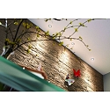 HEITRONIC LED Indbygningsspot SR68, 4,8W, 35�, 3000K, 319lm, IP44, chrom mat