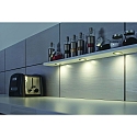 HEITRONIC LED Indbygningsspot AR45-LED, 3W, 110�, 3000K, 165lm, IP44, rustfrit st�l