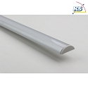 HEITRONIC Aluminum overflade profile, 1m, P2-1, opal