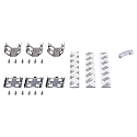 HEITRONIC LED Skab armatur MECANO 110�, 3000K, 1000mm, 15W, 1000lm