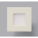 LED Indbygningslampe NIZZA Panel, IP20, FIRKANTET, 7.5cm, 2.2W 2700K 50lm 120�, hvid