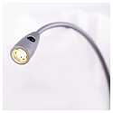HEITRONIC LED L�selampe BERTA, 15W, 3000K, 65lm, IP20, Flex arm, s�lv