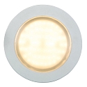 HEITRONIC LED Indbygnings downlight AURORA med sidelysring, IP44, � 10cm, 10W 3000K 830lm, hvid