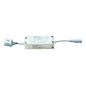 HEITRONIC LED Indbygnings downlight AURORA med sidelysring, IP44, � 10cm, 10W 3000K 830lm, hvid